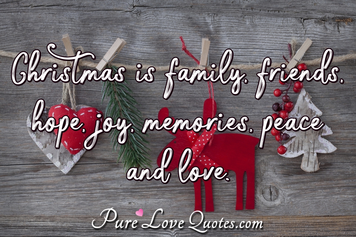 Christmas Quotes For Family And Friends