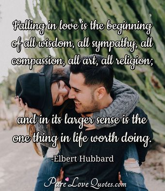 Beautiful Falling in Love Quotes (I Fell For You) | PureLoveQuotes