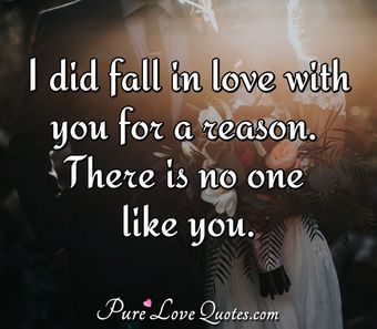 Beautiful Falling in Love Quotes (I Fell For You) | PureLoveQuotes