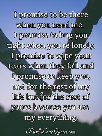 30 Promise To Love You Quotes (Forever) | PureLoveQuotes