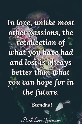 Lost Love Quotes | PureLoveQuotes