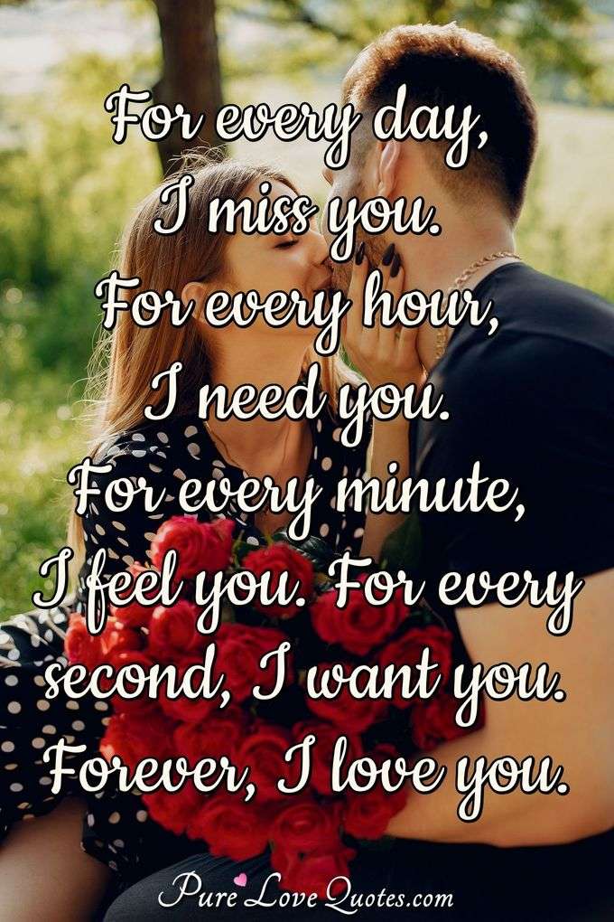 12 I Miss You Quotes For Him From The Heart Love Quotes Love Quotes