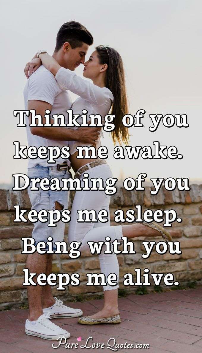I Can T Stop Thinking About You Purelovequotes