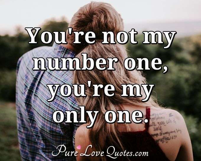 My Heart And I Agree That You Re The Only One For Me Purelovequotes
