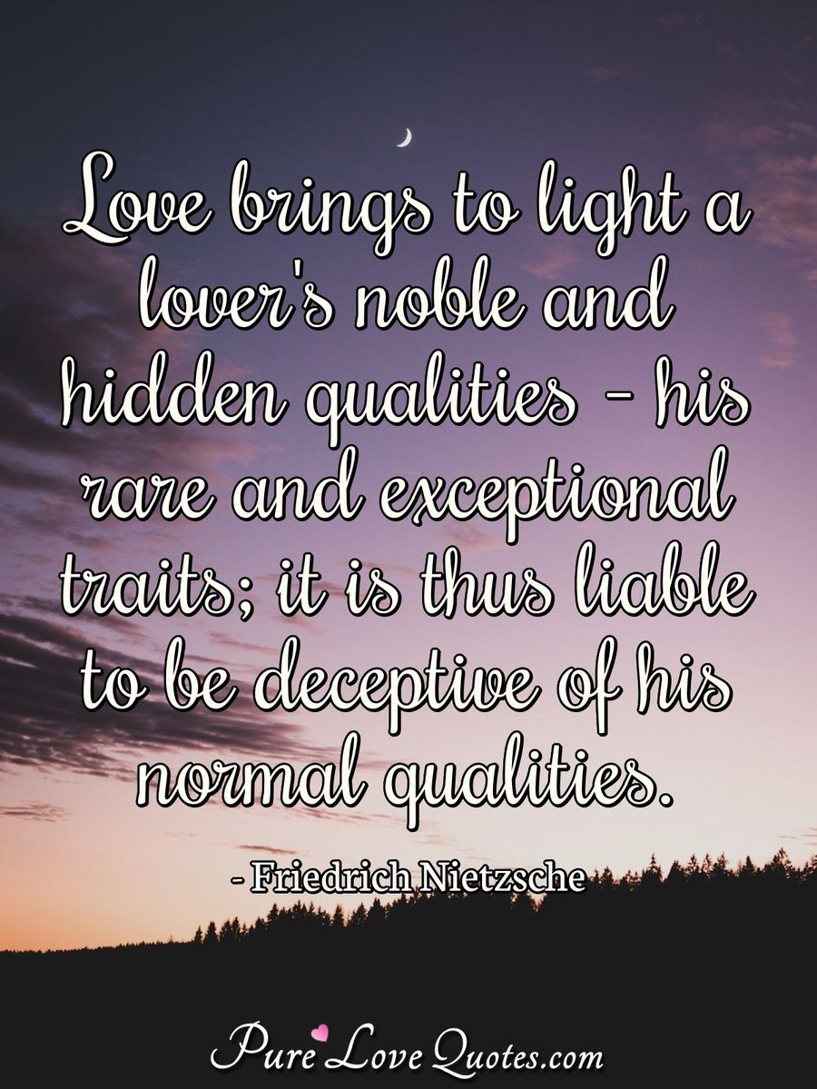 Friedrich Nietzsche Love Quotes 